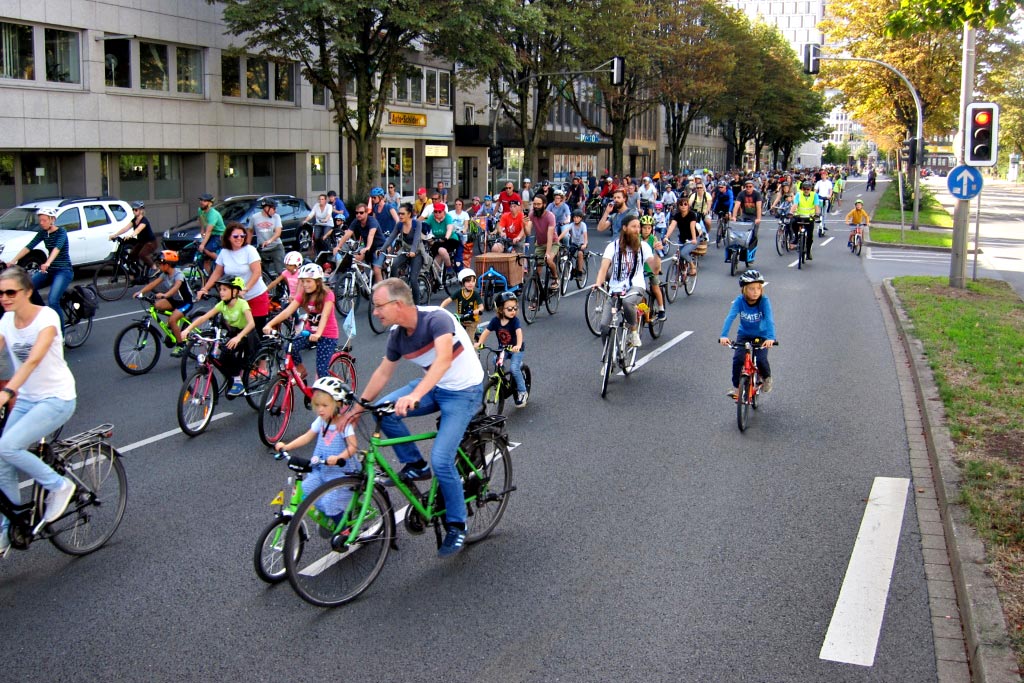 Kidical Mass Dortmund: 1100 Teilnehmer wollen bessere Radwege