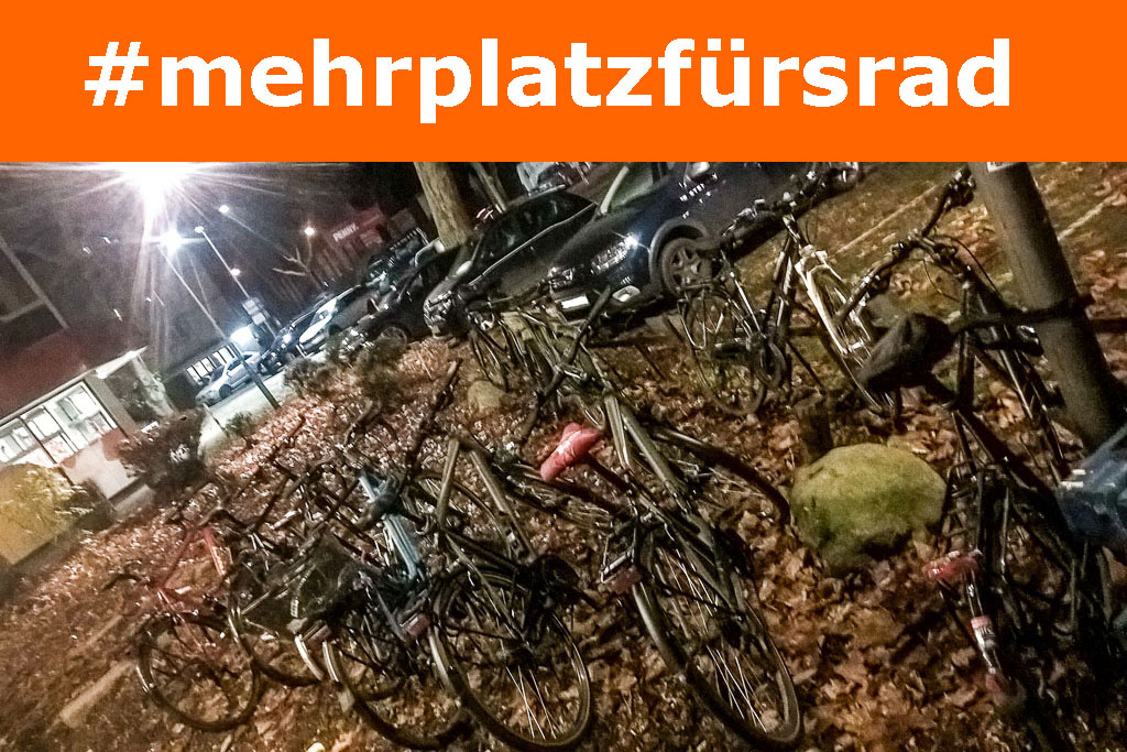 Mehr (Park)platz für’s Rad!