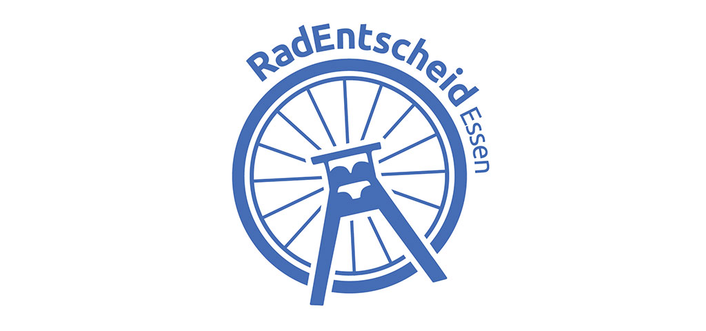 RadEntscheid Essen startet Unterschriftensammlung mit Pop-Up-Bikelane-Demo