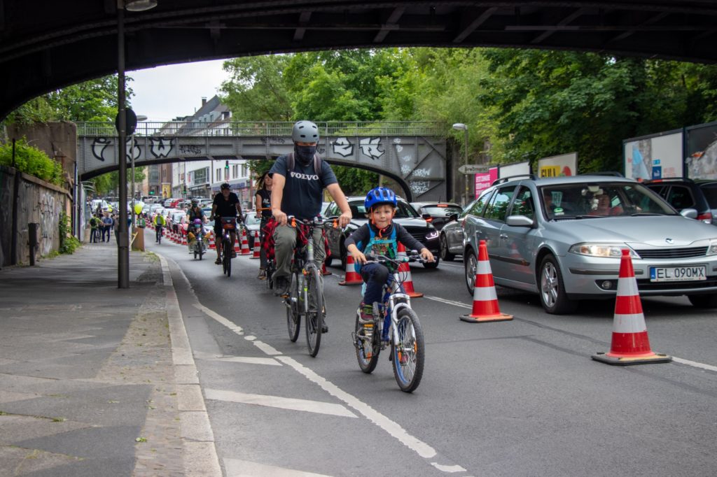 Grüne Jugend Dortmund startet Petition zu Pop-Up-Bikelanes