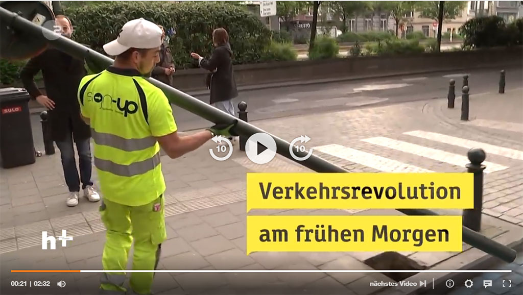 Neu in der ZDF Mediathek: Brüssel: Verkehrswende über Nacht