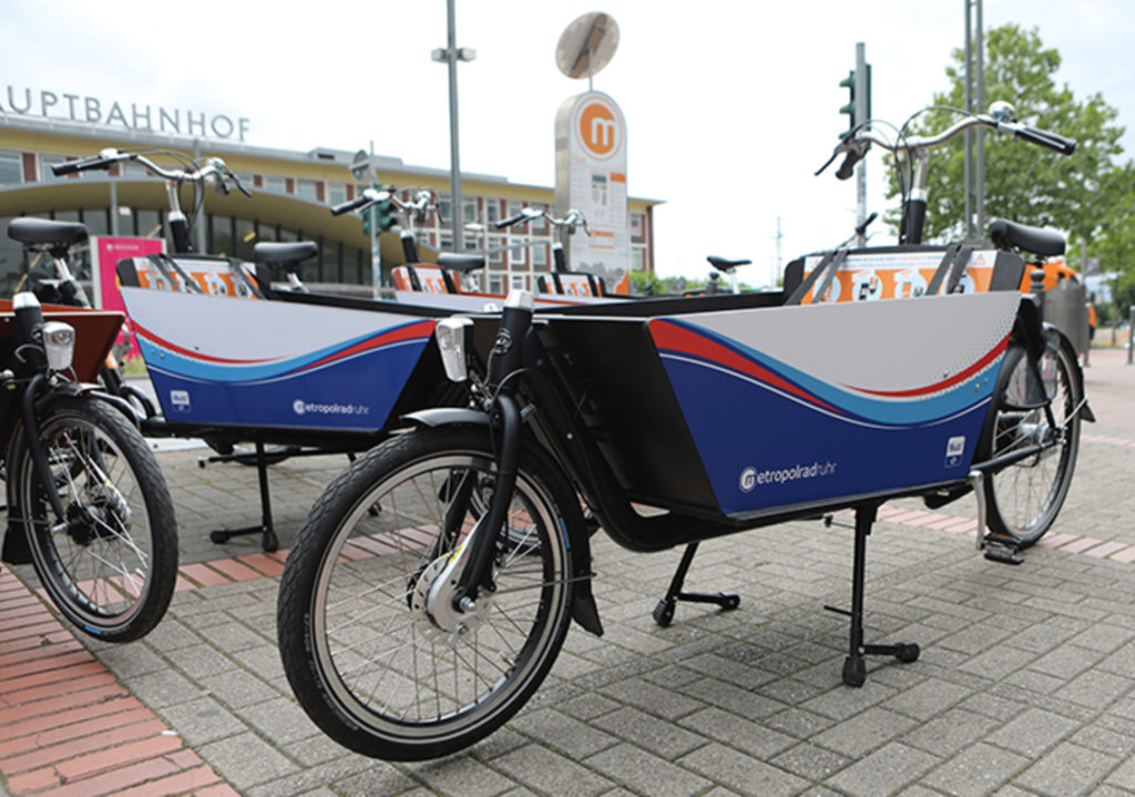 Metropolradruhr bietet jetzt auch Cargobikes