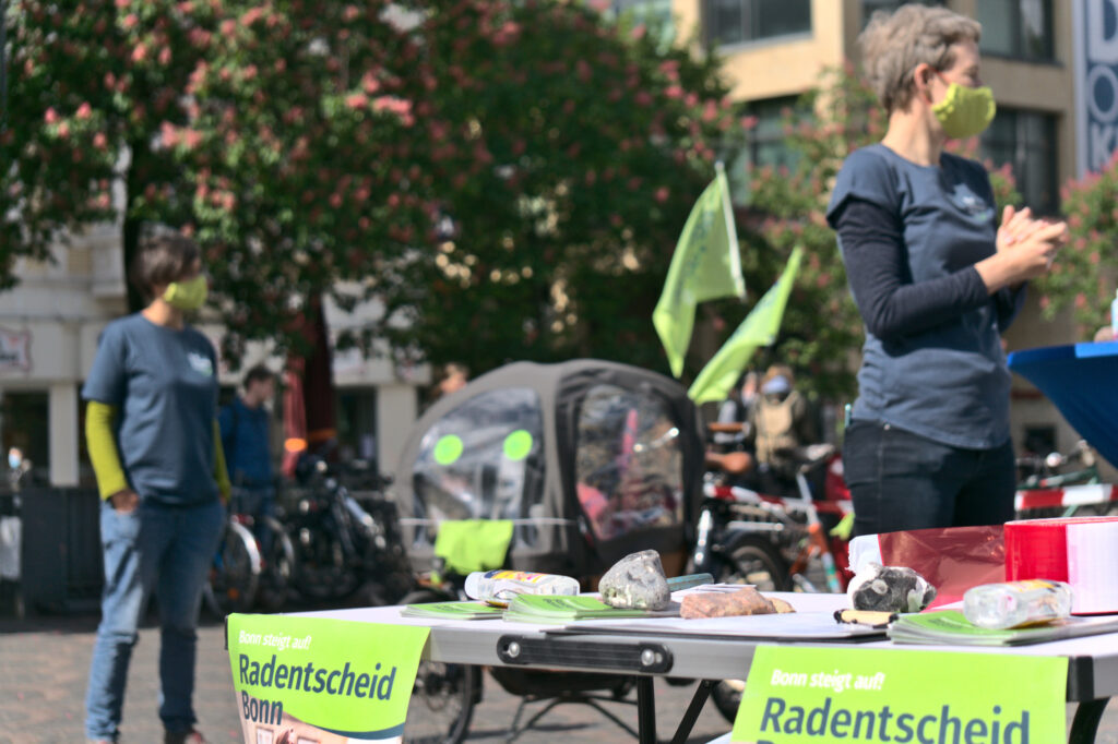 Bonner Verwaltung empfiehlt Rat, dem „Radentscheid“ zu entsprechen