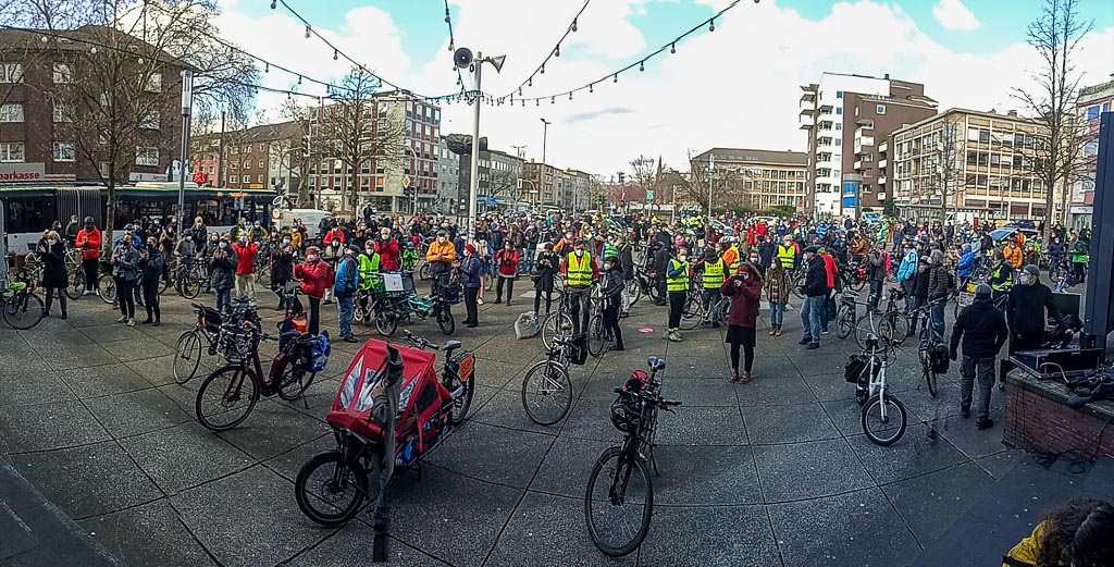 Klima-Fahrrad-Demo am 19.03.2021