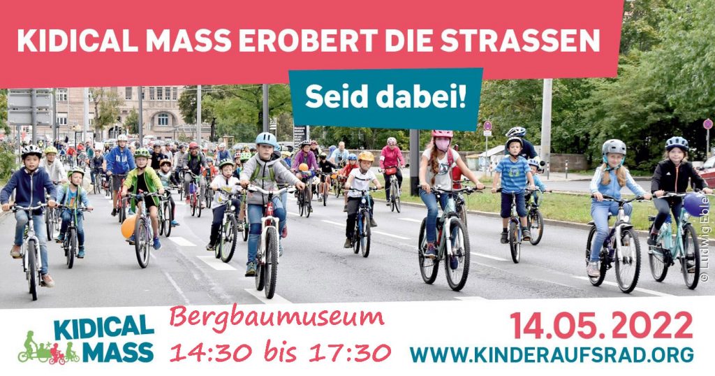 Kidical Mass am 14. Mai – Auch Bochum ist wieder dabei!