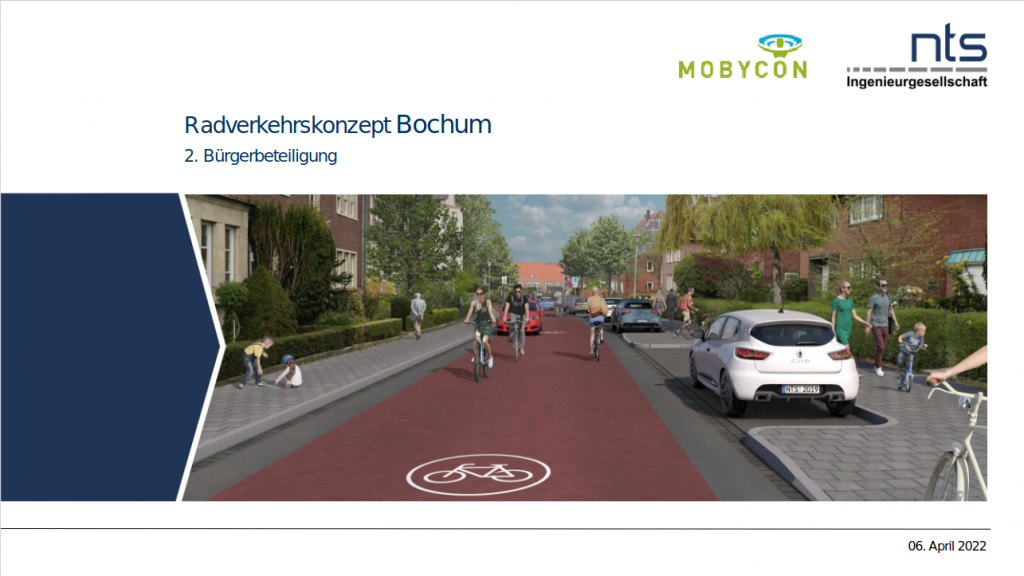 Radverkehrskonzept Bochum: Stand der Dinge nach Bürger:innenbeteiligung im April – Teil I