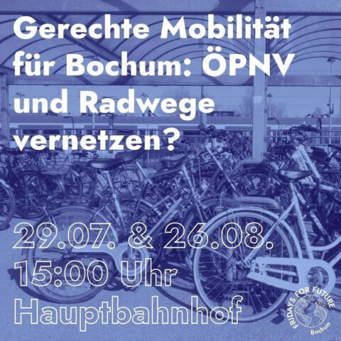 Mobilitätswende-Demonstrationen am 29.Juli und 26.August