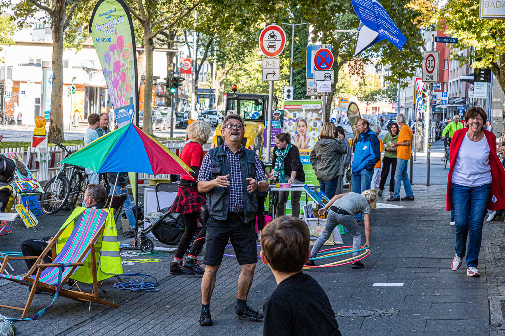 Aufruf für den dezentralen Parkingday „Für eine lebenswerte Stadt“ 2023 in Bochum 